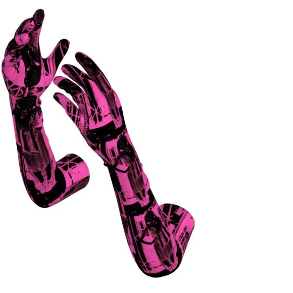 Art Led Opera Gloves One Size - Picture 7 of 11